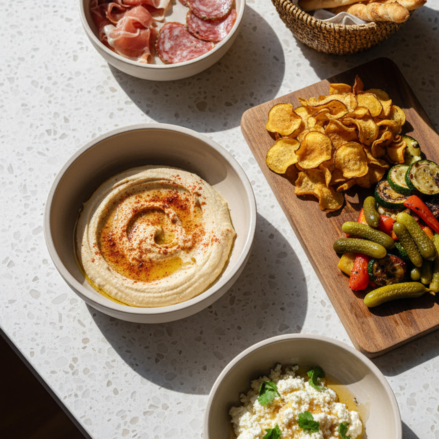 Schüssel groß BōRU beige