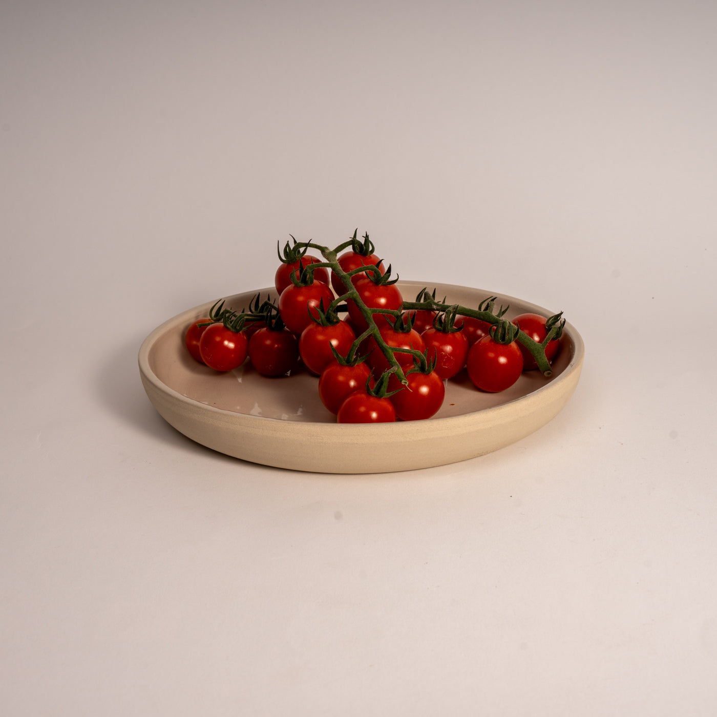 Teller groß SARA beige