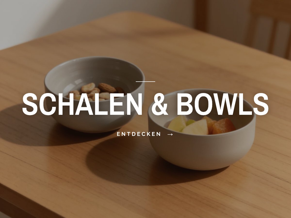Handgemachte Schalen & Bowls