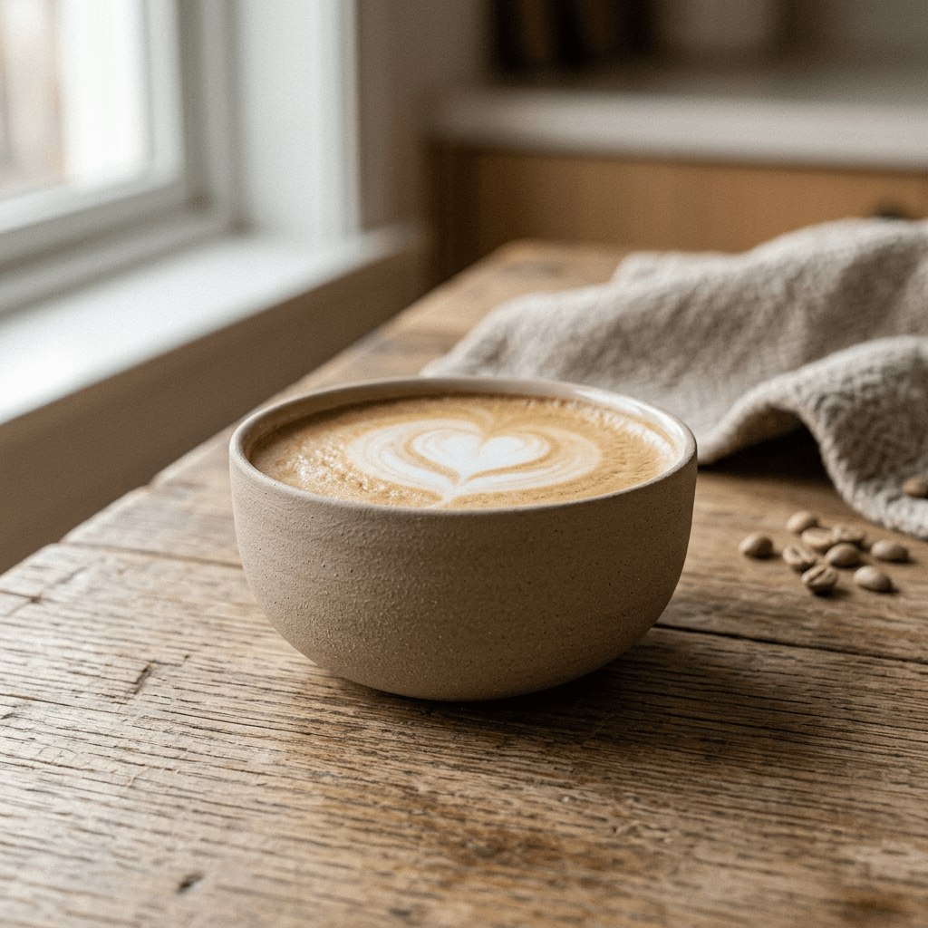 KUMO Cappuccino beige - Mura Mura Ceramics