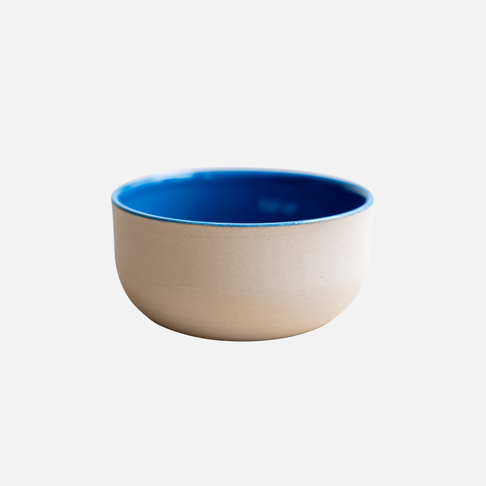 KUMO Cappuccino Tasse blau - Mura Mura Ceramics