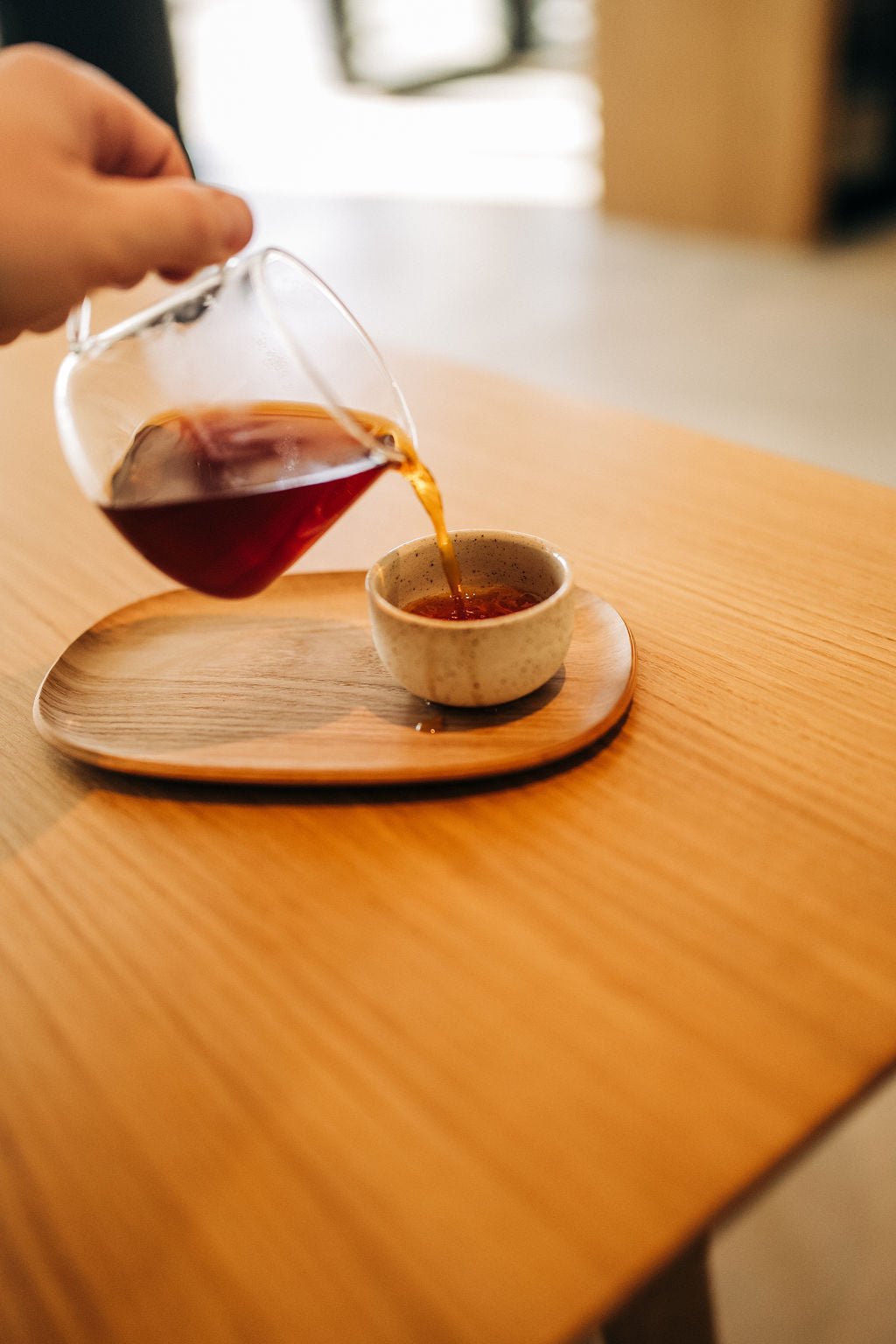 KUMO Espresso blau | handgemachte Tasse - Mura Mura Ceramics