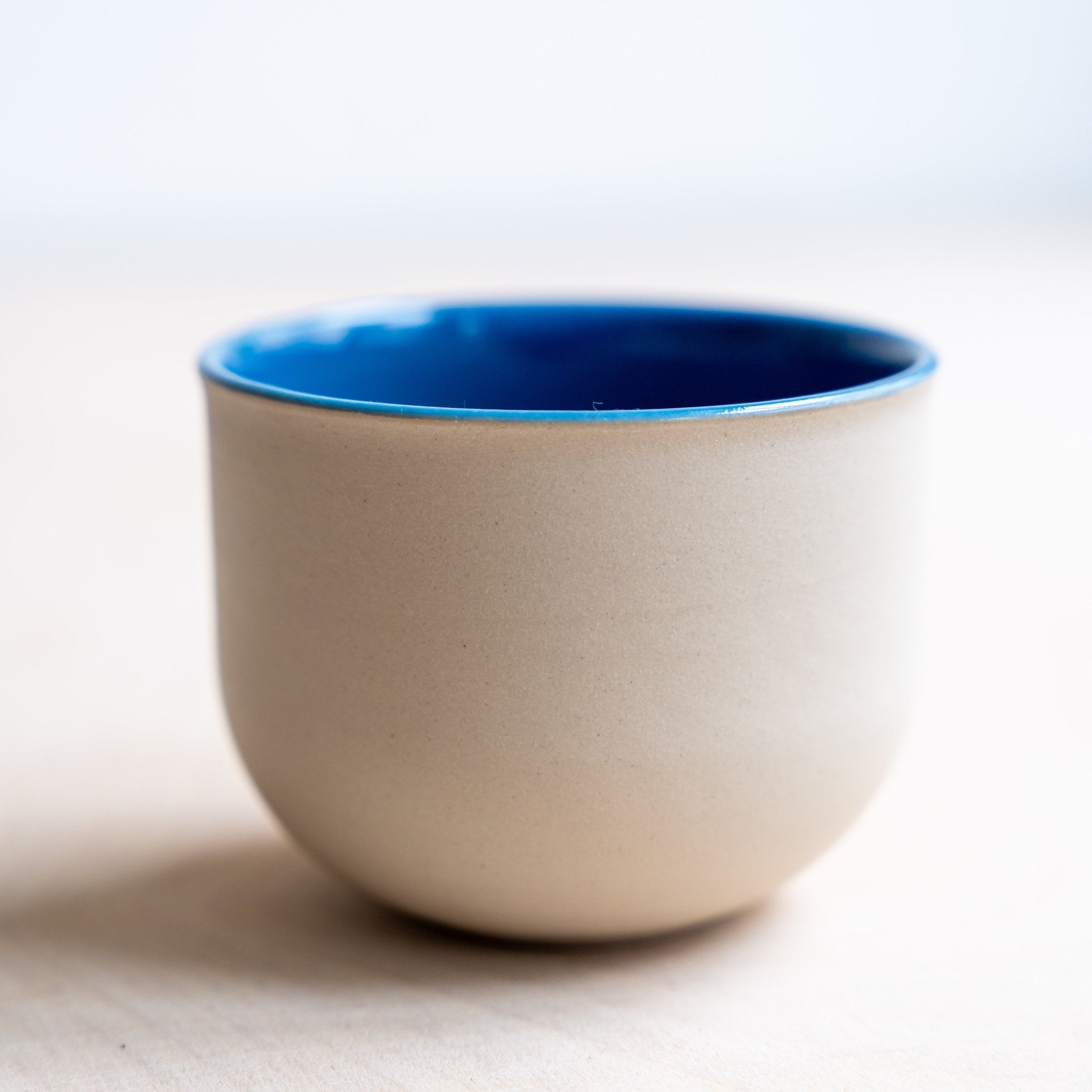 OCHA blau | handgemachte Teetasse (Matcha) - Mura Mura Ceramics