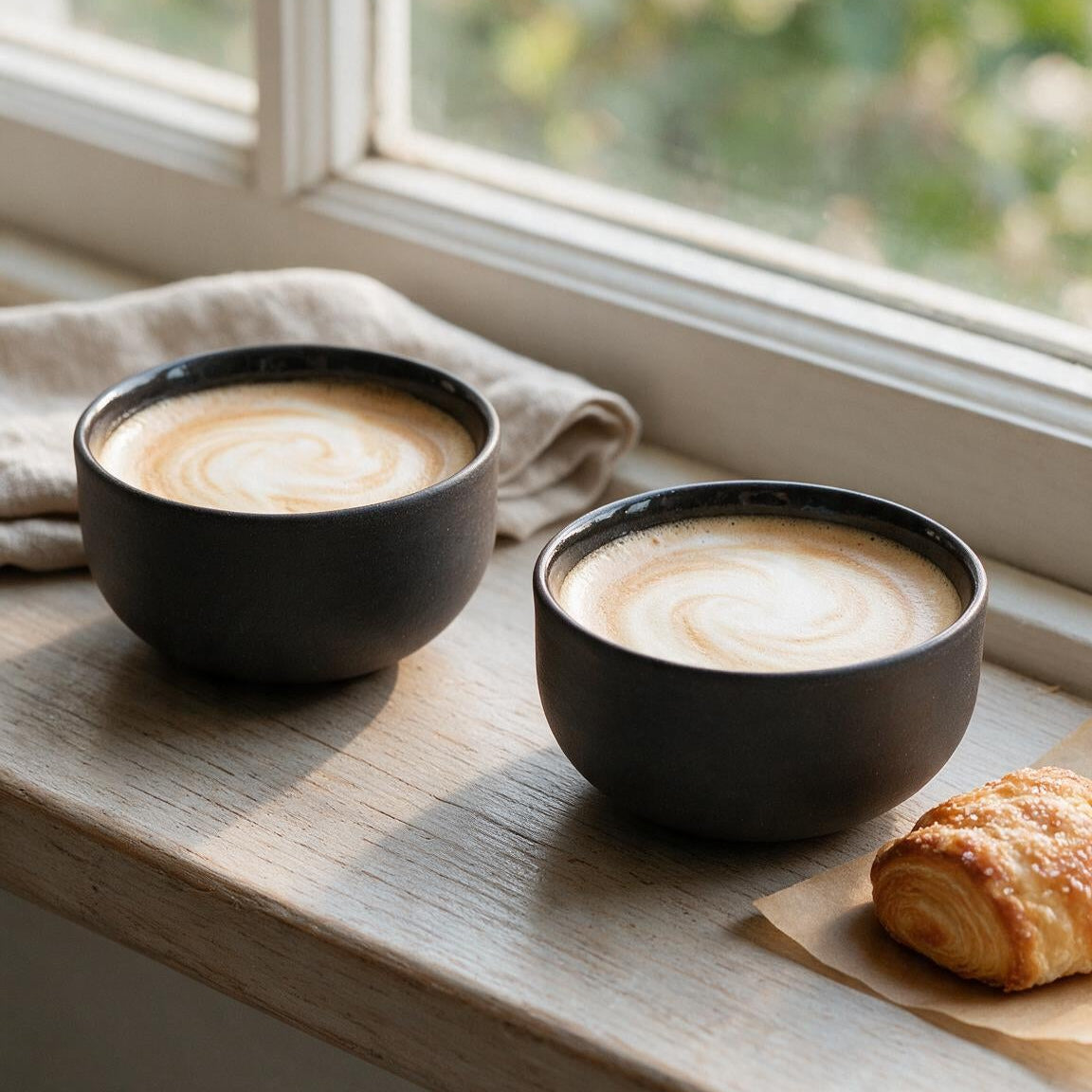 Coffee for Two Set (grau/schwarz)