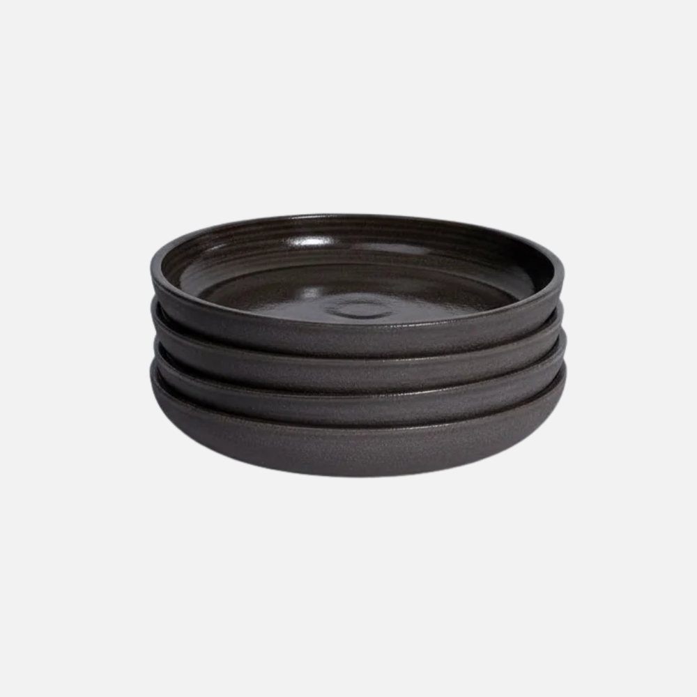 SARA Grau/Schwarz Teller klein Bundle