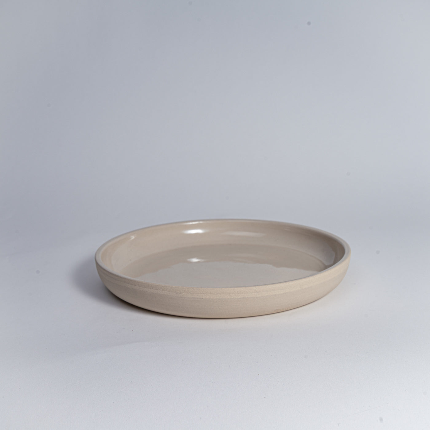 Teller groß SARA beige