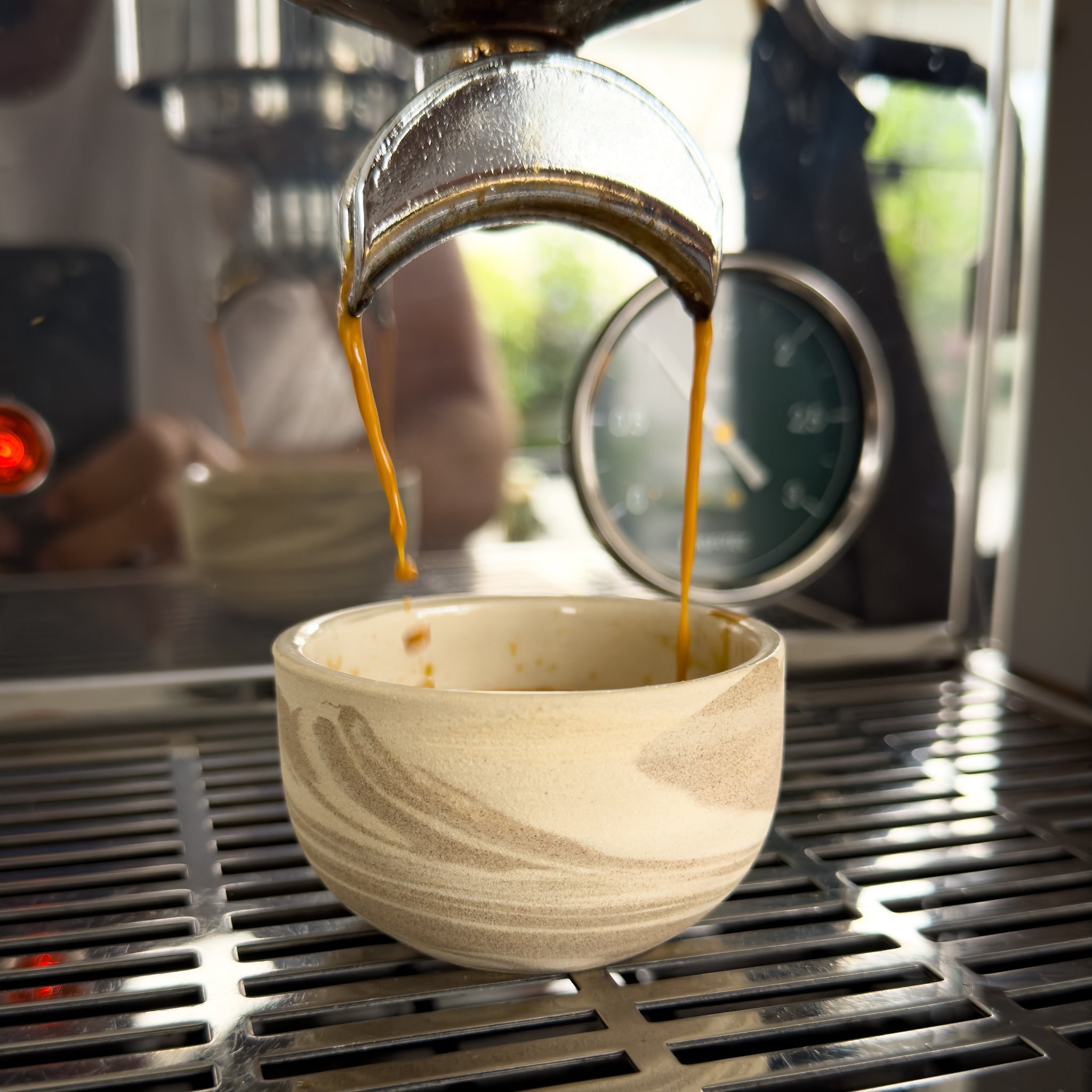 Espresso Tasse KUMO mixed clay - Mura Mura Ceramics