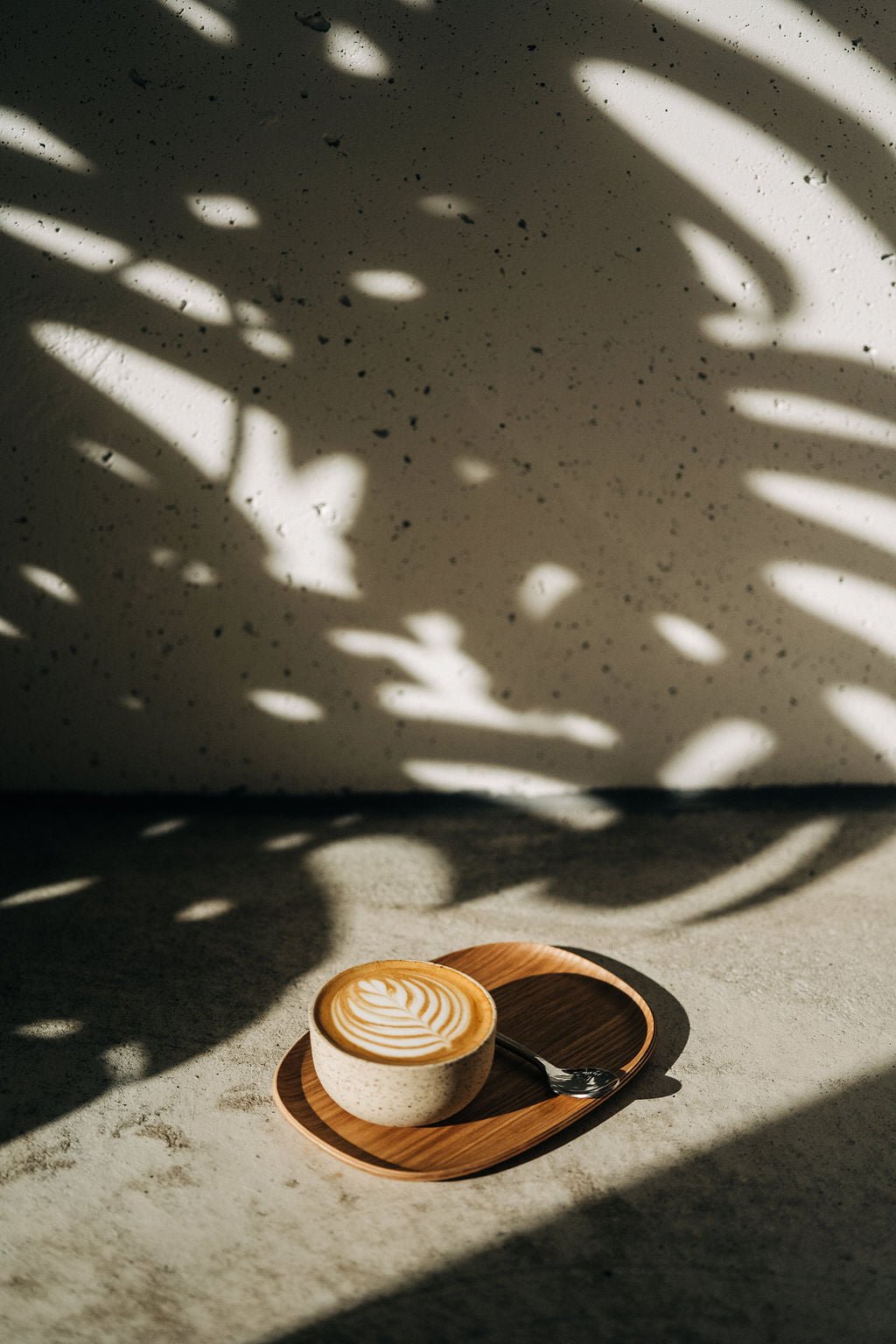 KUMO Cappuccino gelb | handgemachte Tasse - Mura Mura Ceramics