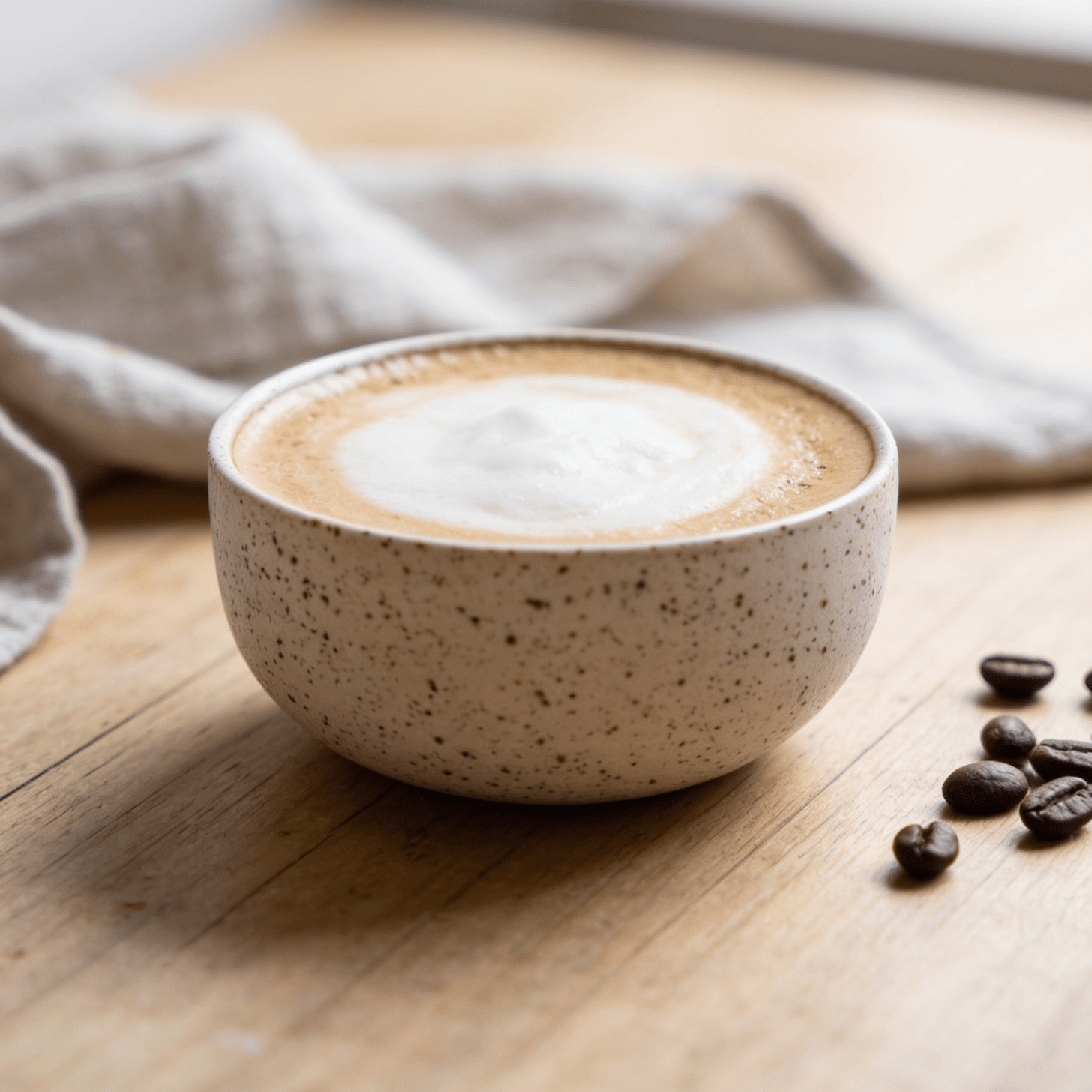 KUMO Cappuccino mit Spots - Mura Mura Ceramics