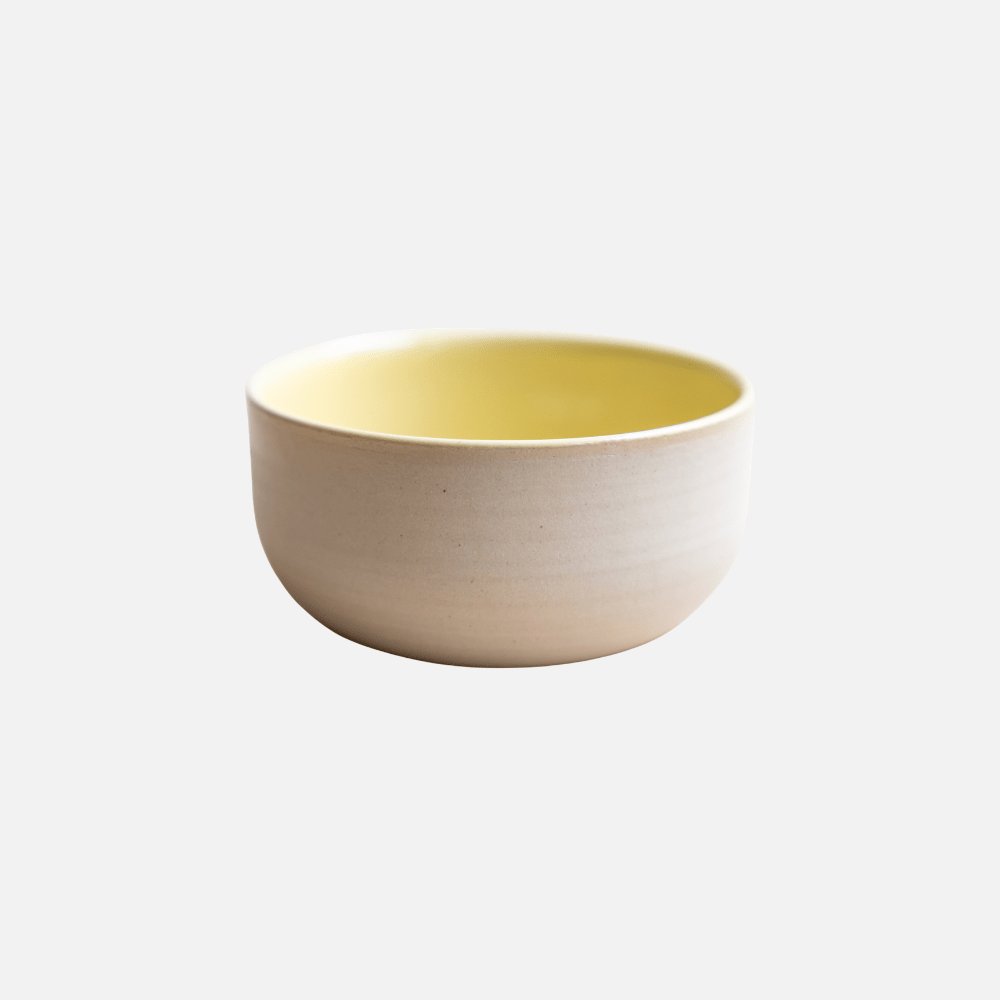 KUMO Cappuccino Tasse gelb - Mura Mura Ceramics