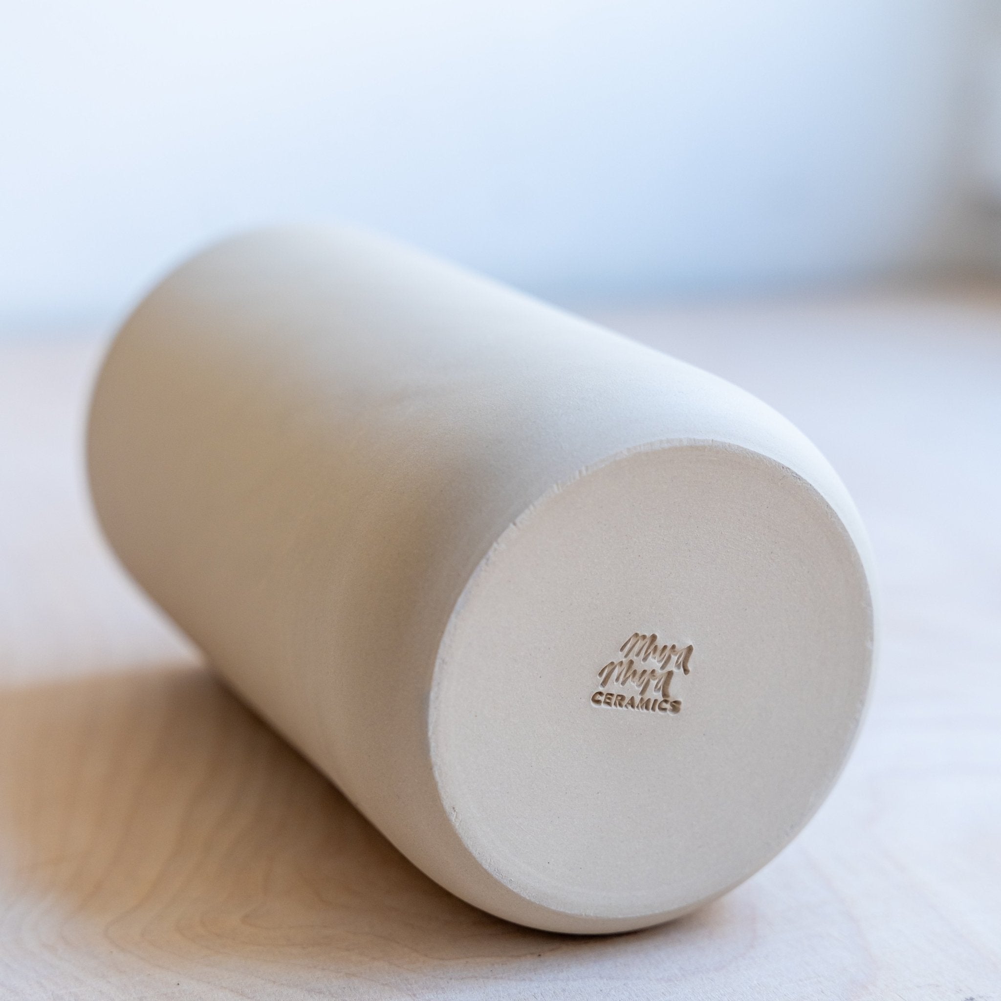 WAIN beige | handgemachter Weinkühler - Mura Mura Ceramics