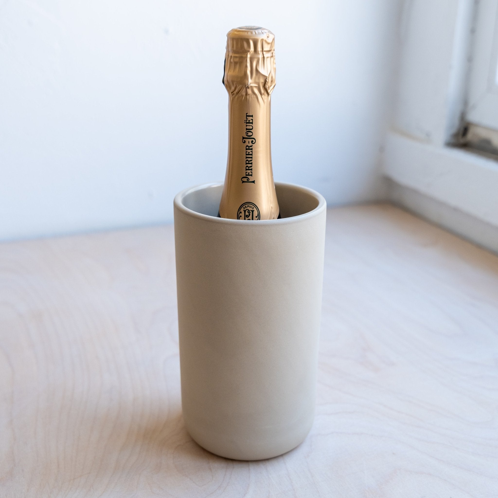 WAIN beige | handgemachter Weinkühler - Mura Mura Ceramics